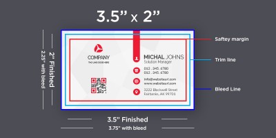 Business Card Size In Pixels Inches Millimeter With Examples   Standard Business Card Sizes 400x200 