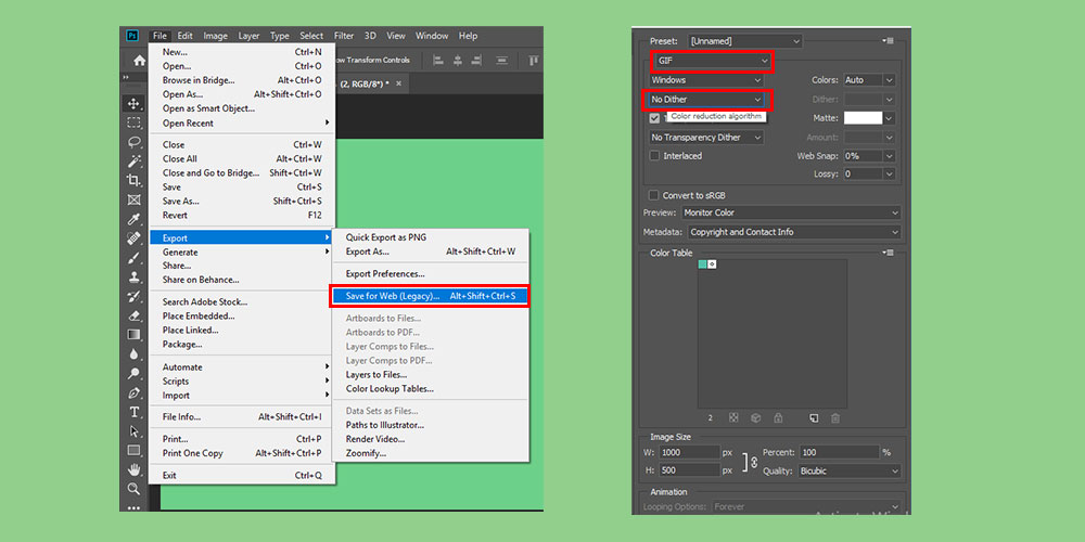 How to make a GIF in Photoshop, YouTube Video, and Online - PGBS