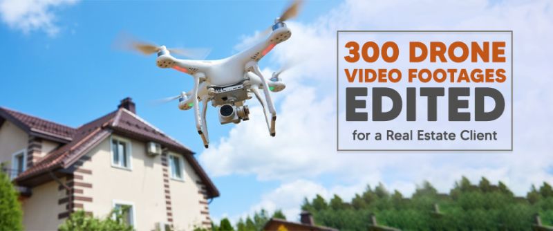 300 Drone Video Footages Edited For A Real Estate Client - PGBS